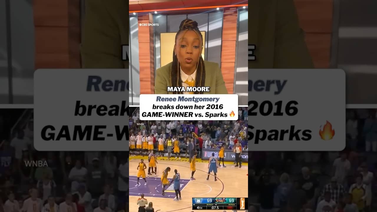 Renee Montgomery on the time she hit the game winning three to keep the Lynx undefeated 🔥