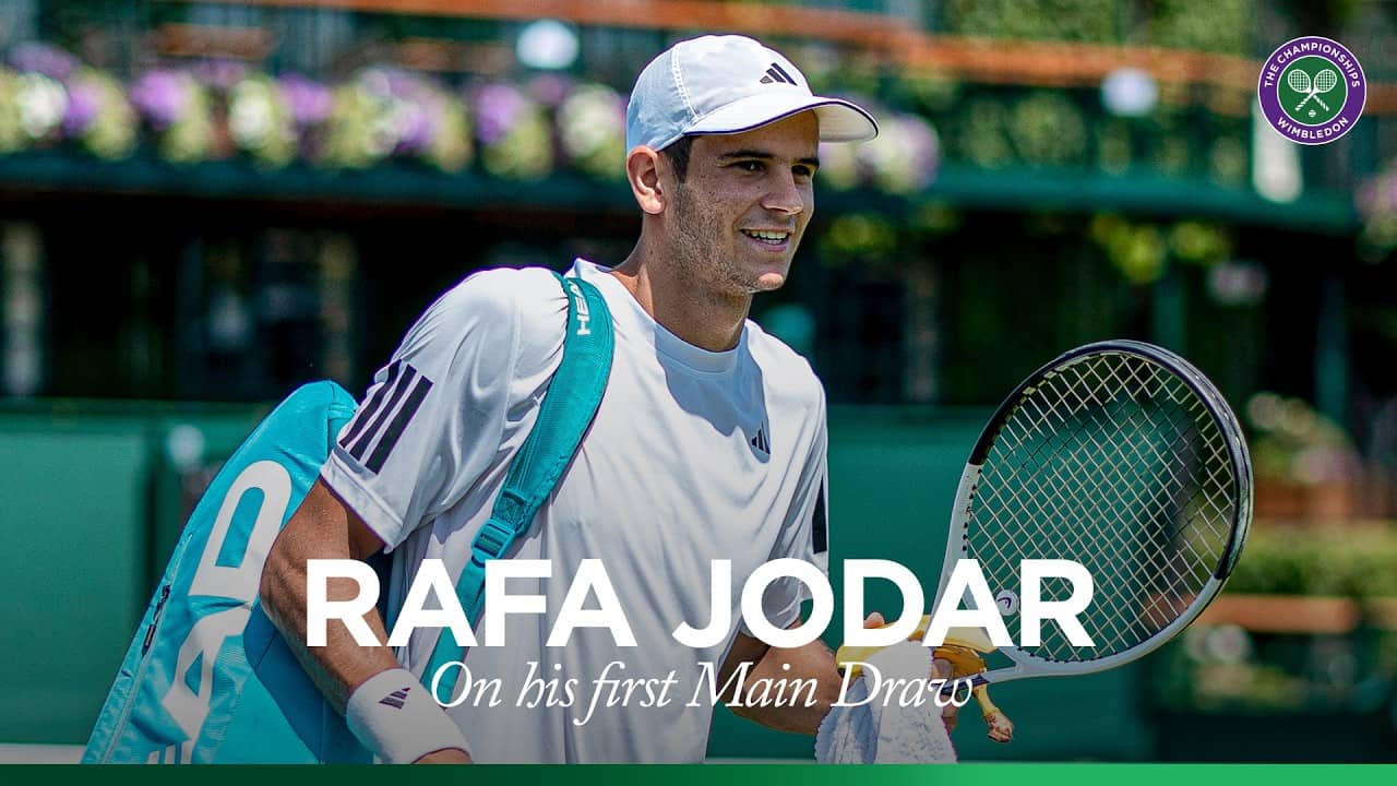 Rafa Jodar on his first Wimbledon, Rafael Nadal & the prestige of SW19 🎾 | Interview