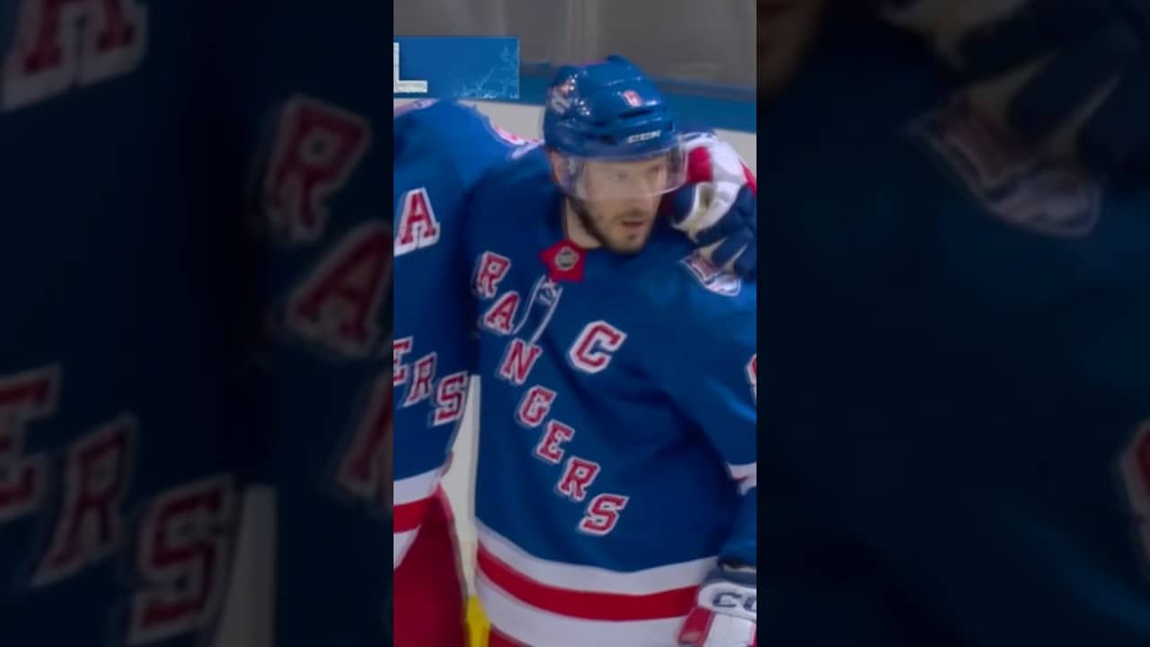 THE CAPTAIN 🫡 #jtmiller #nhl #nyr #hockey #goal
