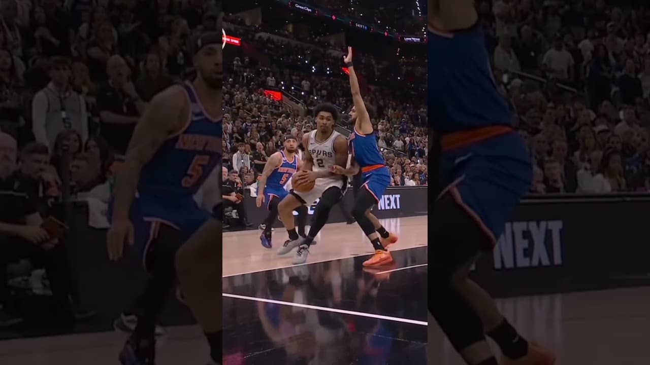 This Dylan Harper reverse😮‍💨 #DylanHarper #Spurs #NBAFinals