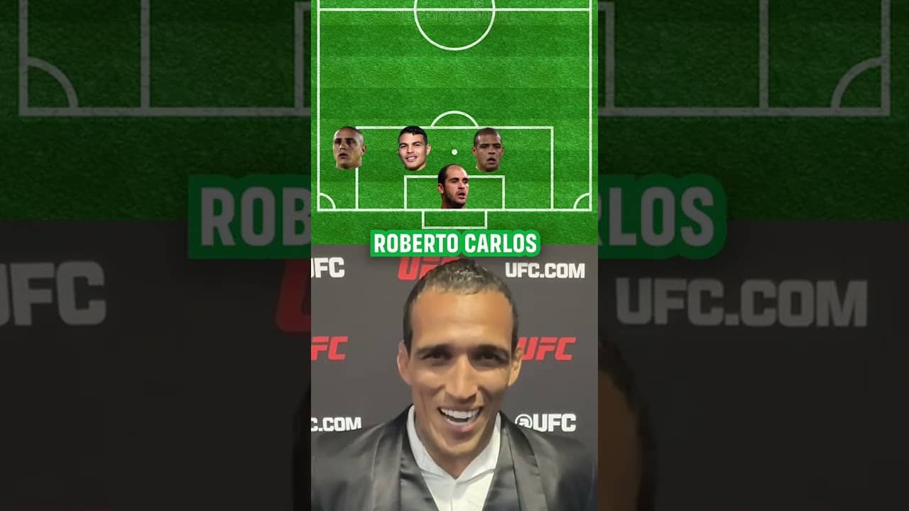 Charles Oliveira has some legends in his squad 🔥🇧🇷