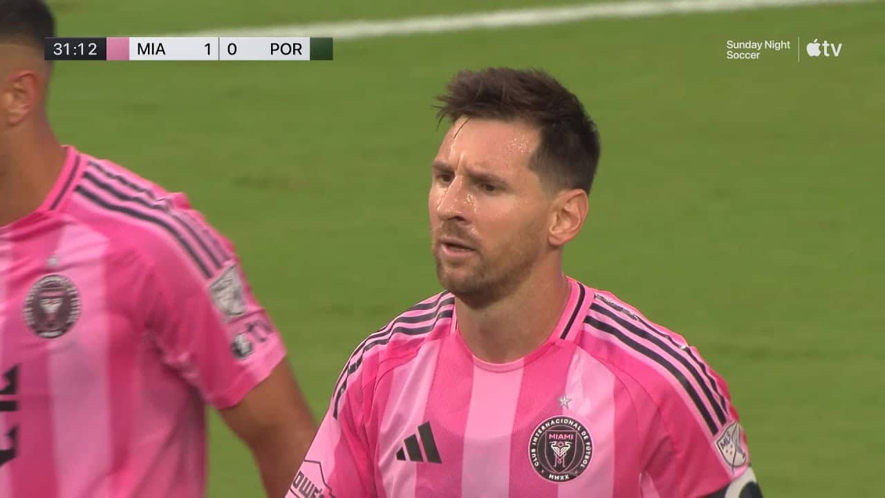 Messi PERFECT Finish for 12th Goal of the Season takes the lead for Inter Miami!
