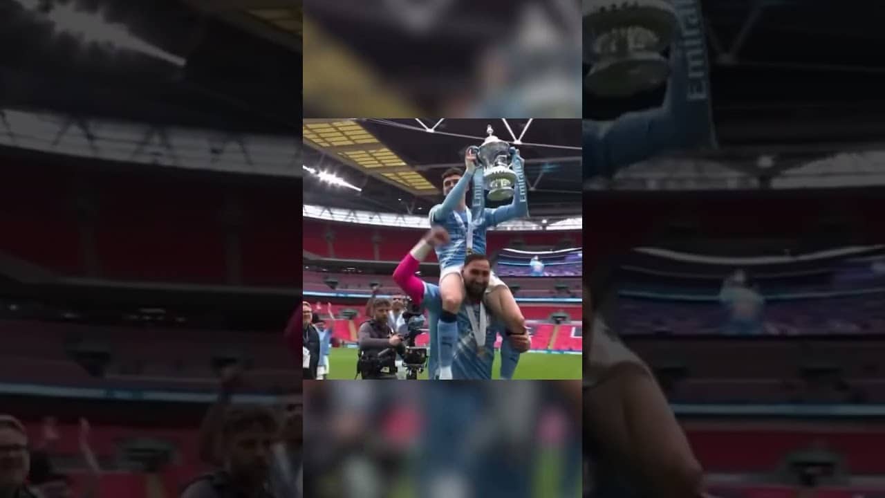 Phil Foden enjoying the FA Cup 🙌