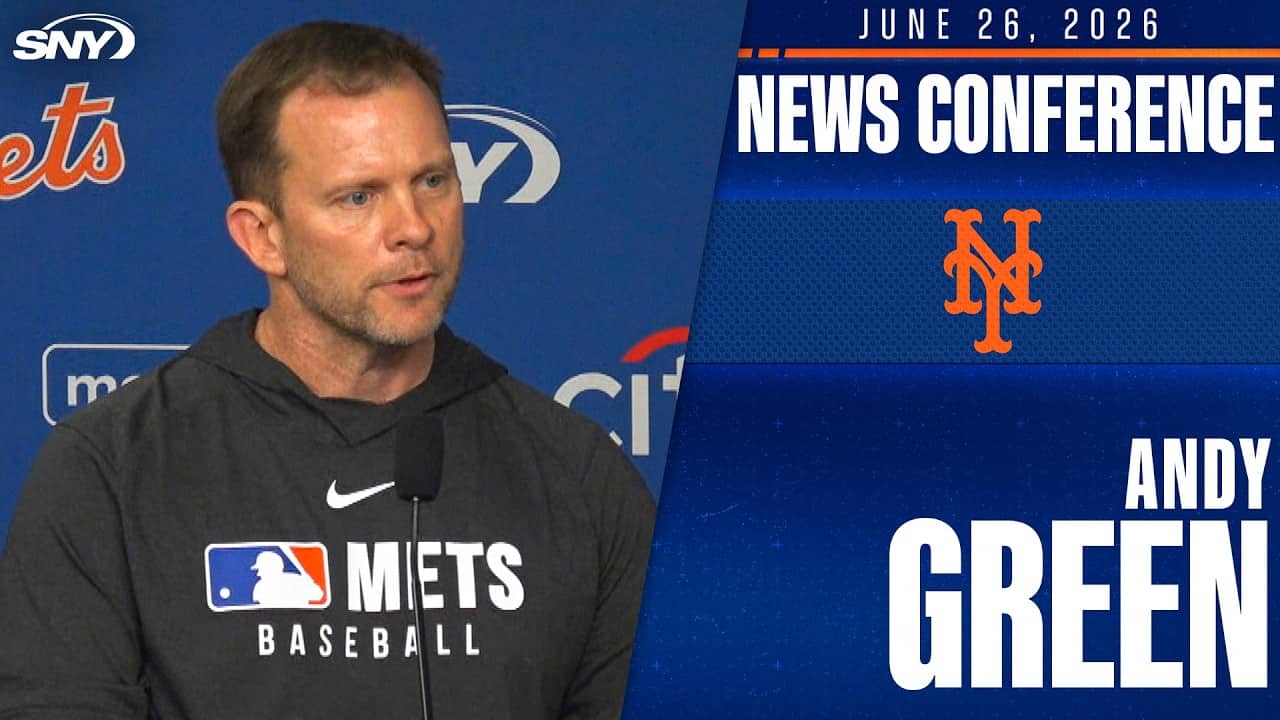 Mets interim manager Andy Green talks responsibility of the job and the goals ahead