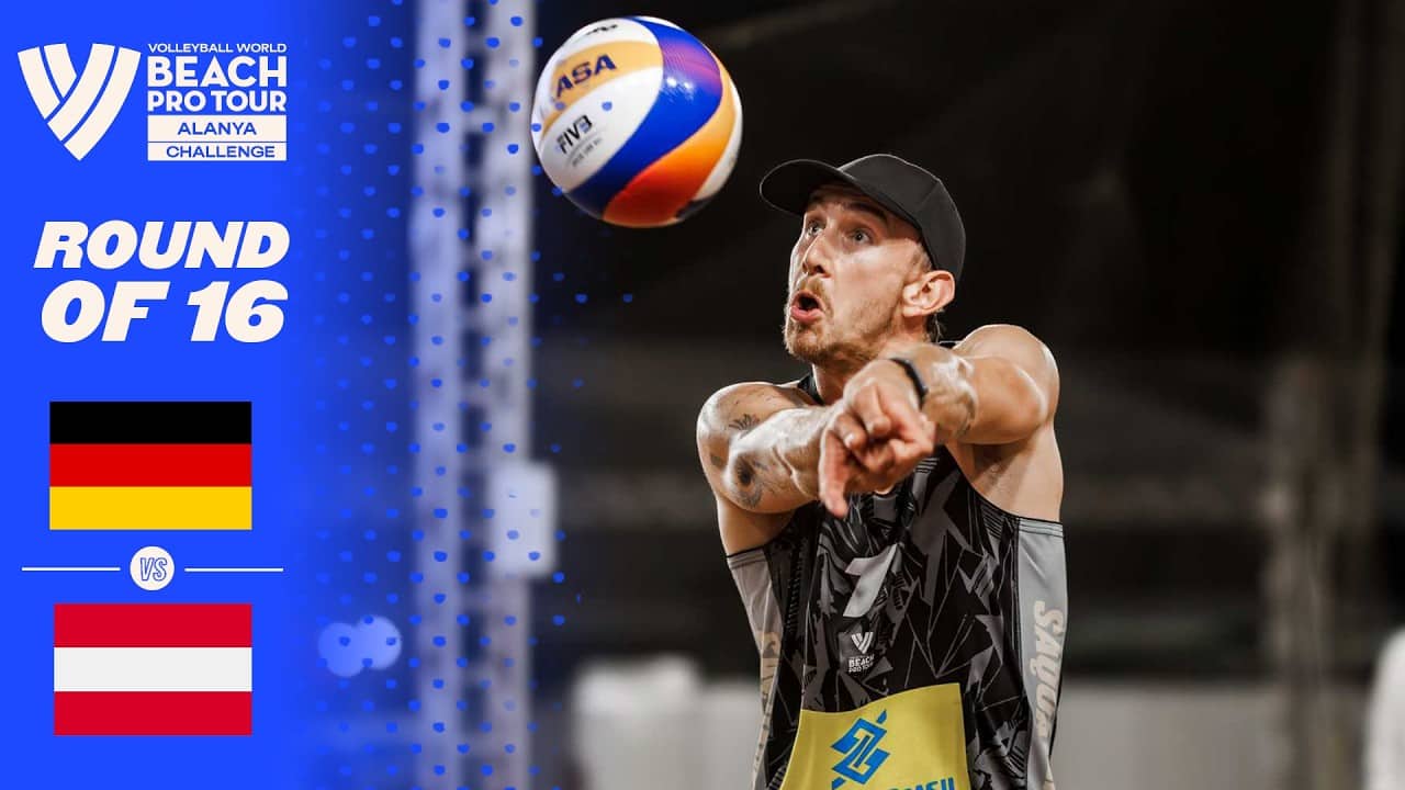 Henning/Pfretzschner, L vs. Heidrich/Haussener - Round of 16 Highlights | Alanya 2026 #BeachProTour