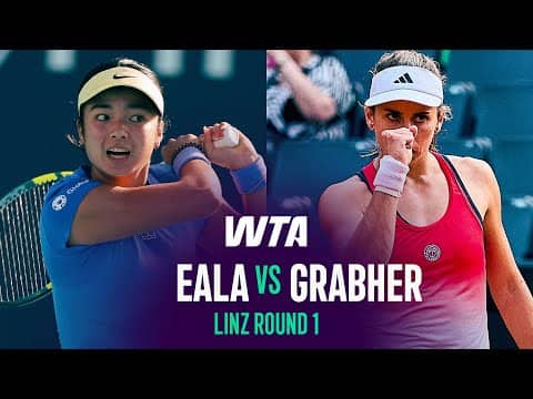 Alex Eala vs. Julia Grabher | 2026 Linz Round 1 | WTA Match Highlights