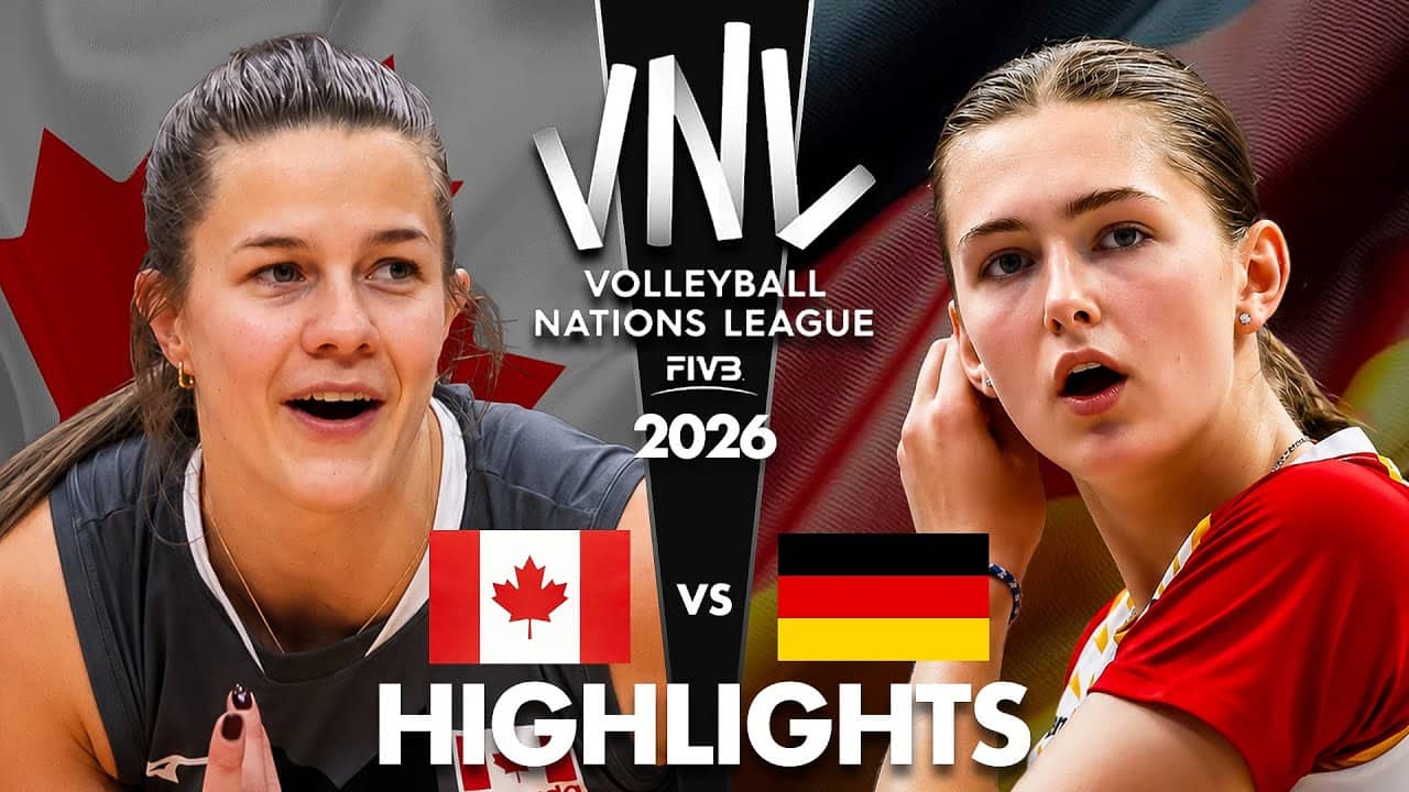 CANADA 🇨🇦 vs GERMANY 🇩🇪 | Highlights | Women's VNL 2026