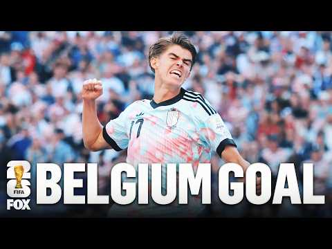 Belgium Takes LEAD 🚨 Charles De Ketelaere Scores Goal vs United States