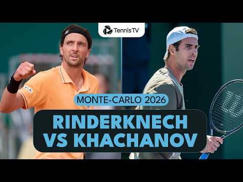 Arthur Rinderknech vs Karen Khachanov 💪 | Monte-Carlo 2026 Highlights