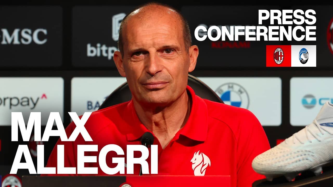 Conferenza Stampa | Allegri su #MilanAtalanta: "Ora conta la mentalità”