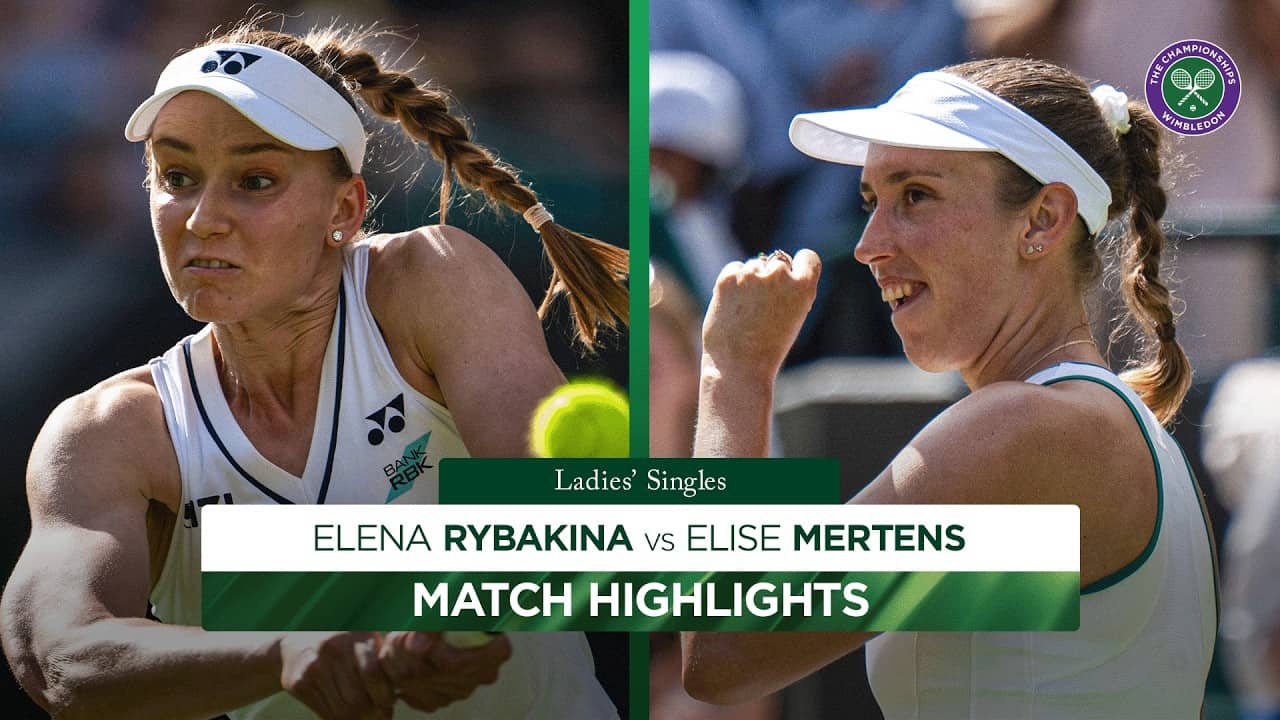 Upset on No.1 Court! Elena Rybakina vs Elise Mertens | Match Highlights | Wimbledon 2026
