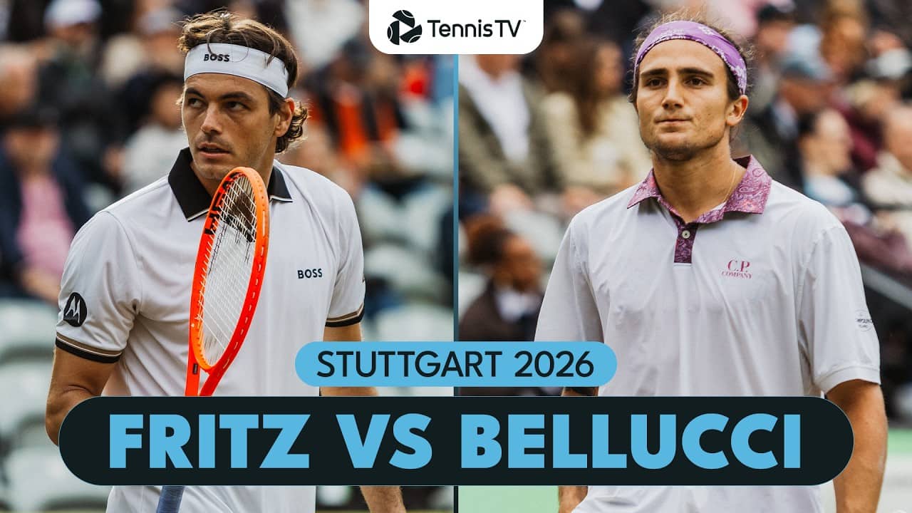 Taylor Fritz Continues His Title Defence vs Mattia Bellucci | Stuttgart 2026 Highlights