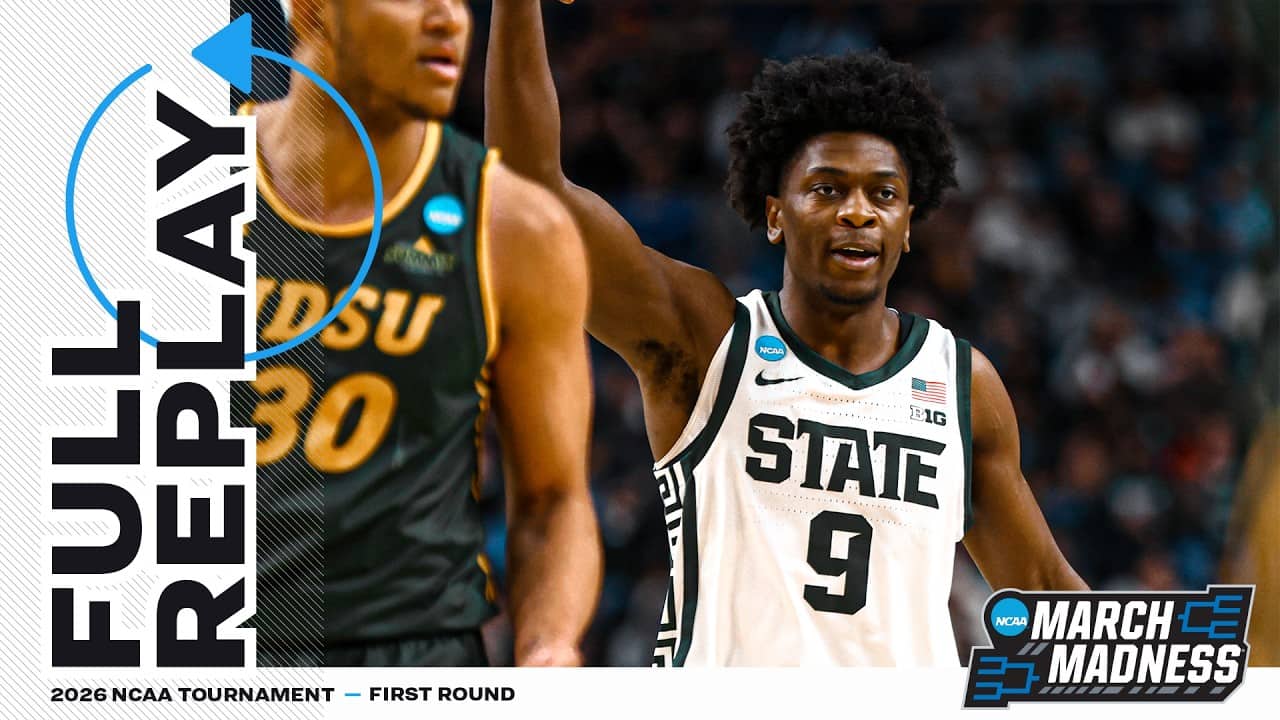 Michigan State vs. North Dakota State: 2026 NCAA men's first round | FULL REPLAY