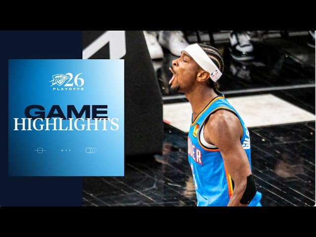 OKC Thunder at Phoenix Suns | Playoffs | Round 1 Game 3 | Game Highlights | April 25, 2026
