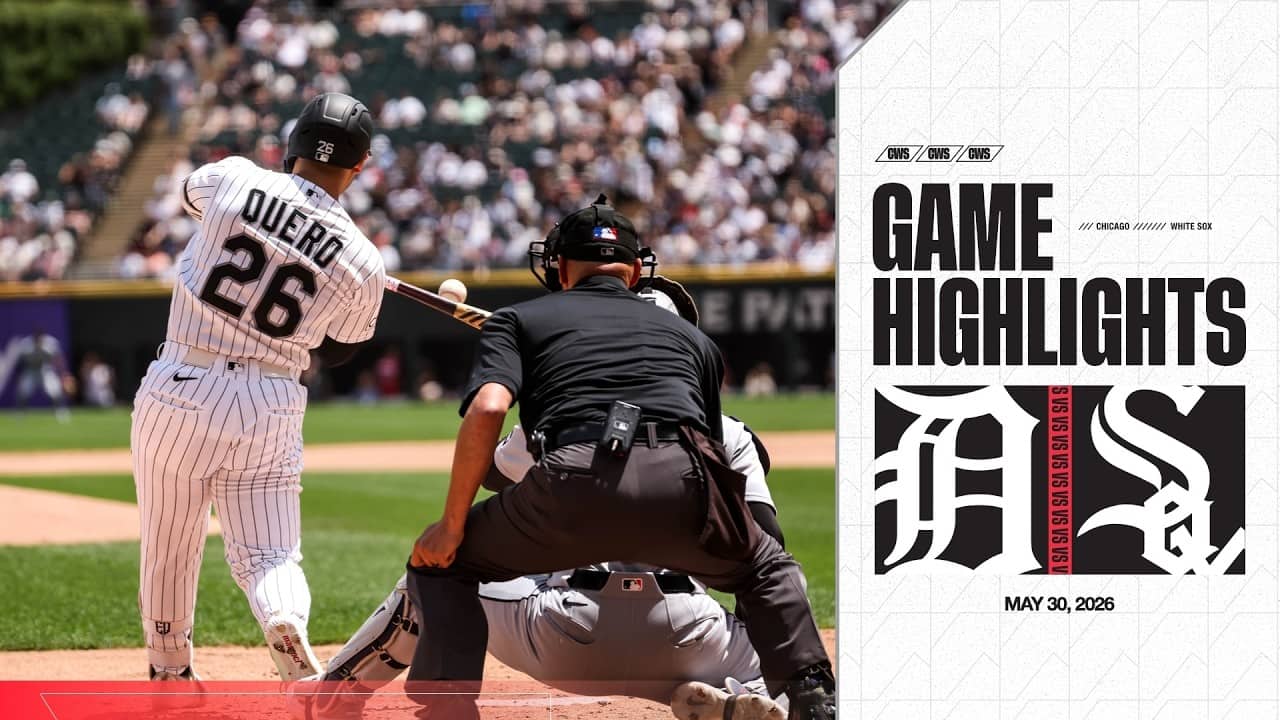 HIGHLIGHTS: White Sox Bats Were HOT in Series Win Over Tigers (5.30.26)