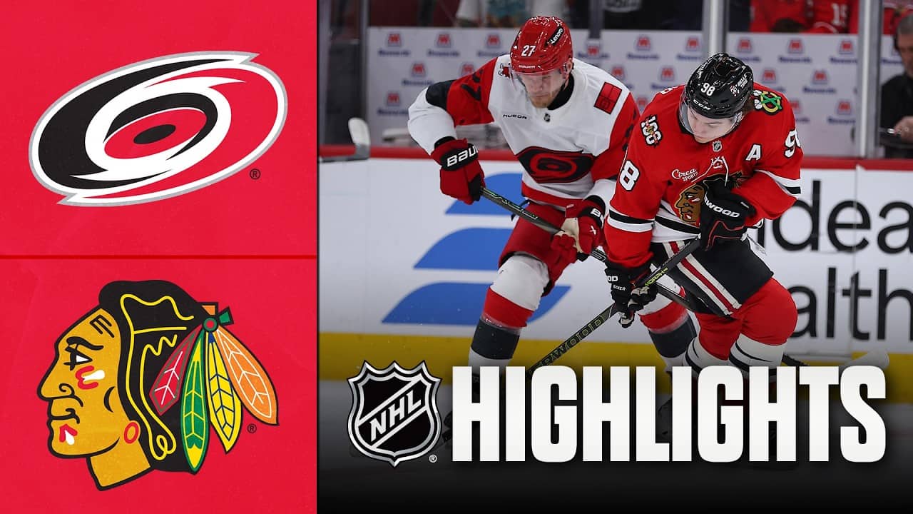 Hurricanes vs. Blackhawks | NHL Highlights | April 09, 2026