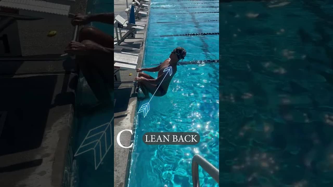 Backstroke Start Setup #theraceclub