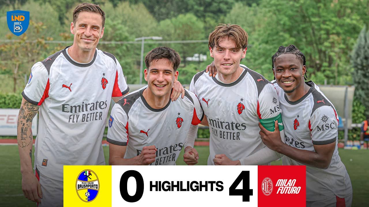 Minotti-Sardo-Magrassi-Traorè: prestazione perfetta | Brusaporto-Milan Futuro 0-4 | Hls Serie D