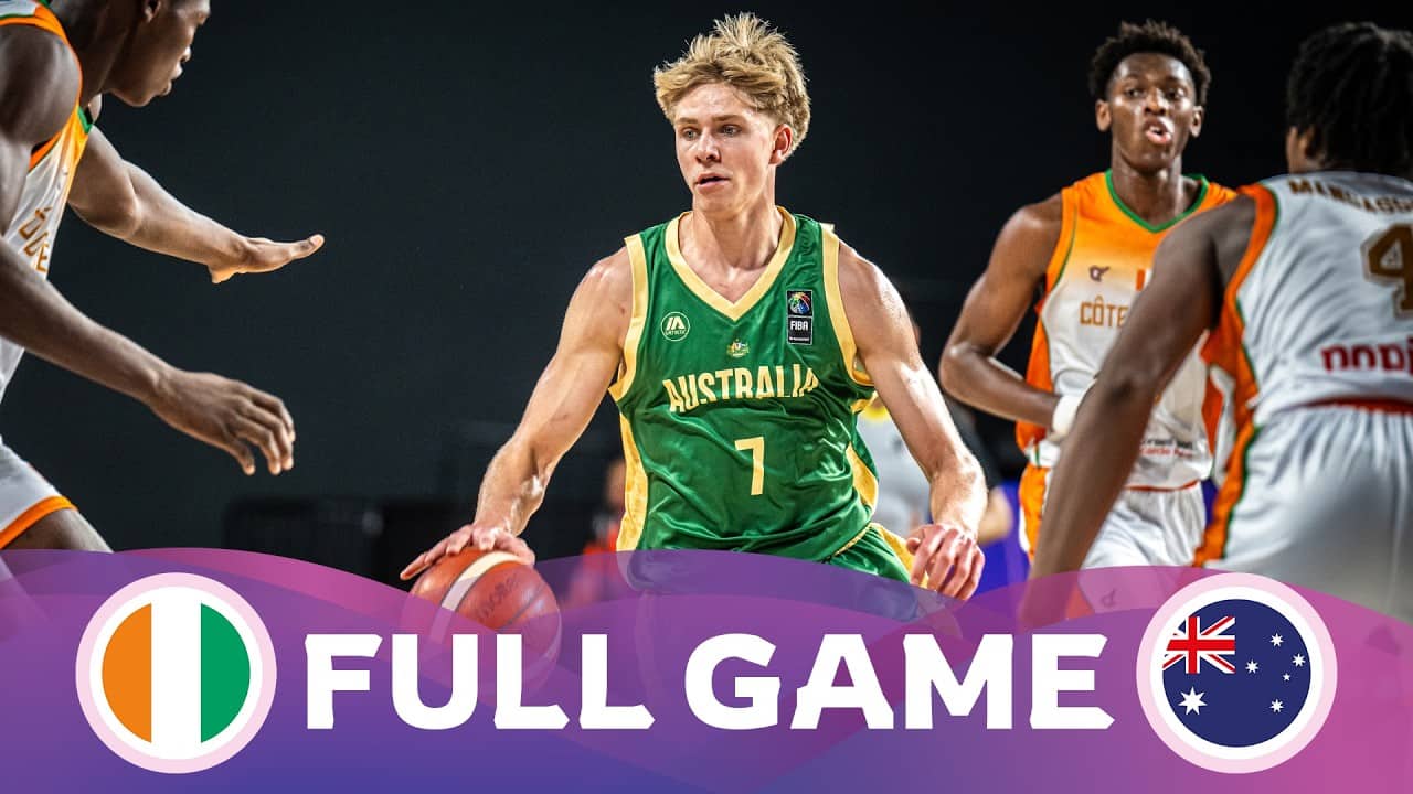 Group Phase | Côte d'Ivoire v Australia | Full Basketball Game | FIBA U17 Basketball World Cup 2026
