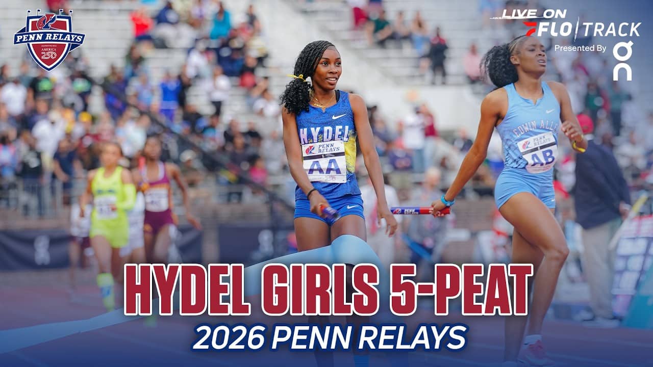 Hydel Girls DOMINATE 4x400m for a 5-PEAT | 2026 Penn Relays