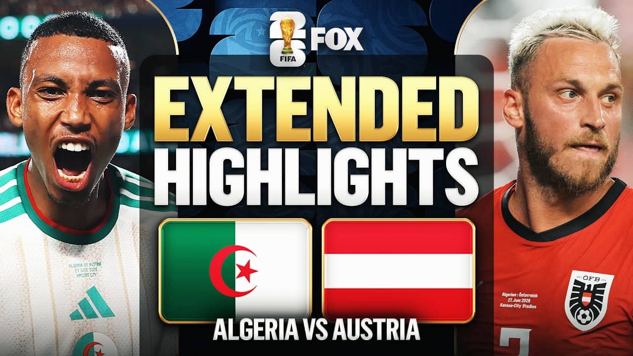 Algeria vs Austria Extended Highlights 🌎🏆 2026 FIFA World Cup™