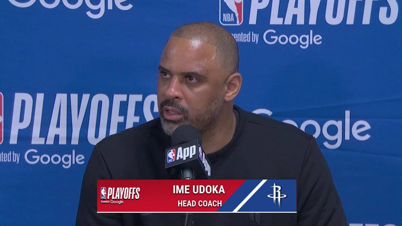 Ime Udoka with a Press Conference l Game 5