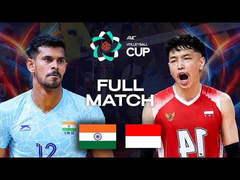 India vs. Indonesia - Semi Final | AVC Men's Cup 2026