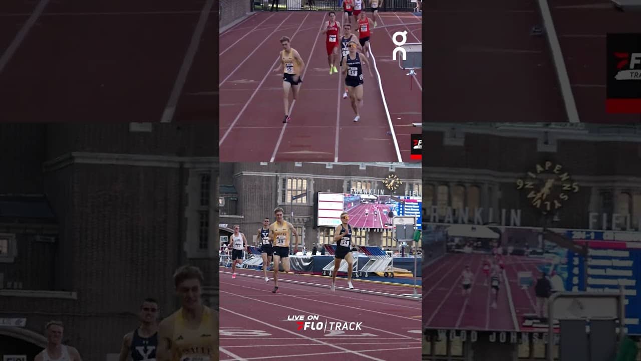 💥 Nick Sloff wins the Men's 1500m at the 2026 Penn Relays - closing in a 56.35 to post a 3:40.85