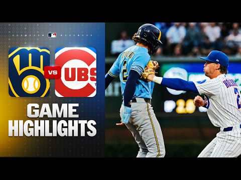 Brewers vs. Cubs Game Highlights (5/19/26) | MLB Highlights