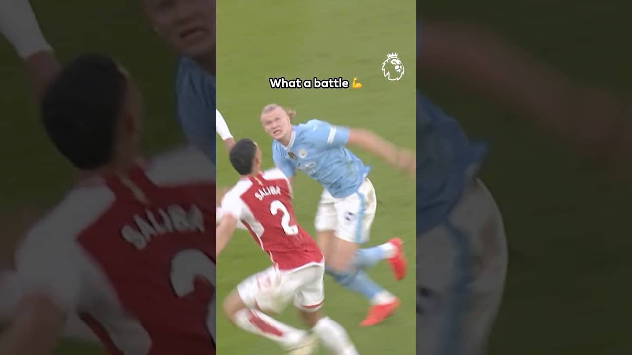 Erling Haaland 🆚 William Saliba