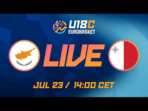 LIVE - Cyprus v Malta | FIBA U18 Women's EuroBasket 2026 Division C | Group Phase