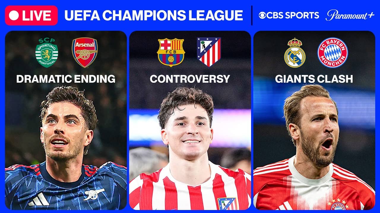 UEFA Champions League 24/7 | Quarterfinal: Arsenal, Bayern & MORE | Saturday 4/11 | CBS Sports