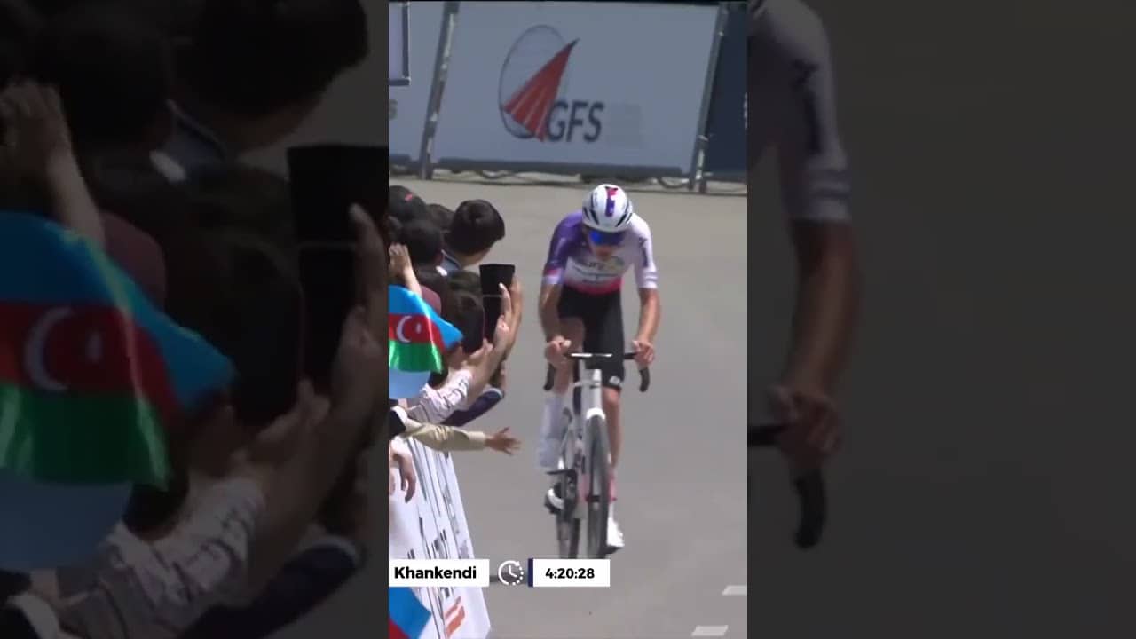 Josh Burnett claimed the final stage and overall at the Baku-Khankendi Azerbaijan Cycling race  ⚡️