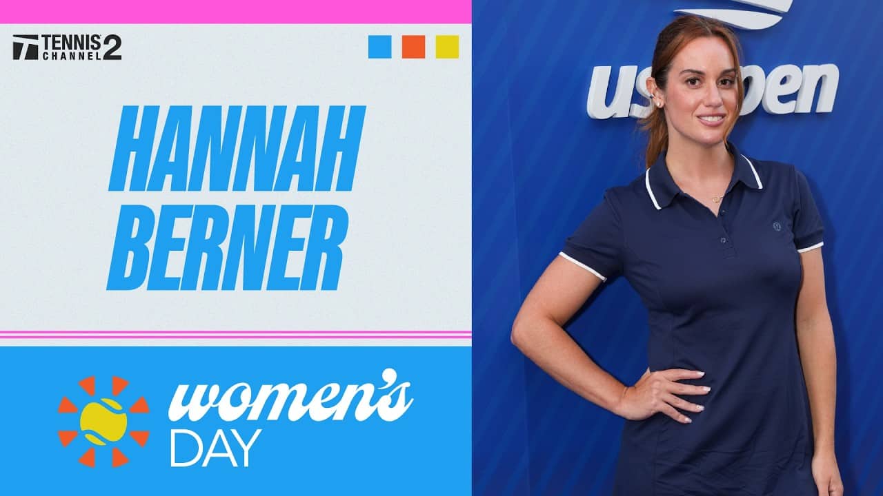 Hannah Berner On Taking Her Tennis Skills To The Comedy World | Women's Day