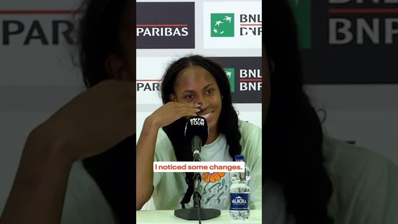 Coco peaking at the right time 😎 Stream her semifinal Thursday on the Tennis Channel App #tennis