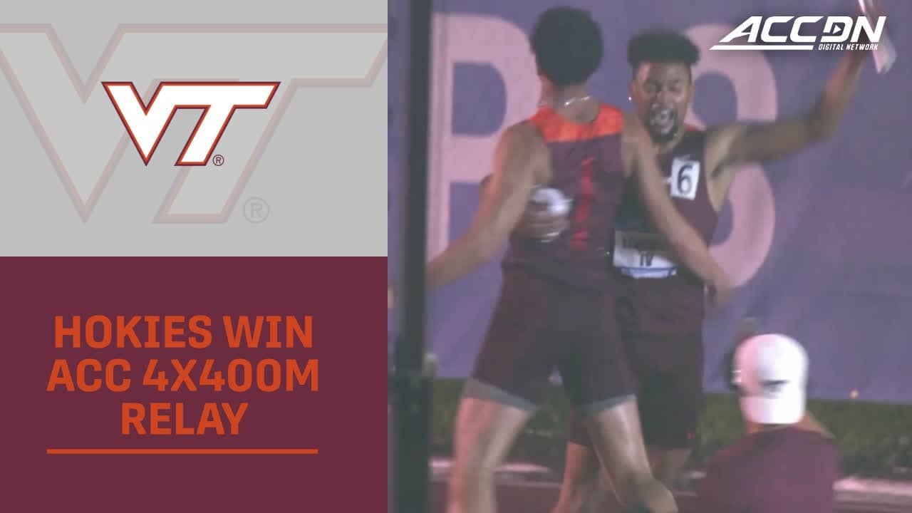 Virginia Tech Hokies Win 4x400-meter Relay Title