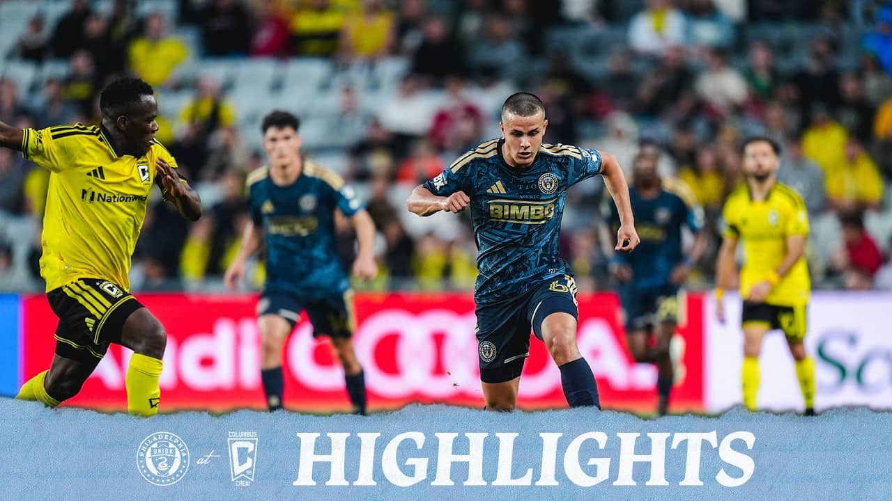 Match Highlights: Columbus Crew SC vs. Philadelphia Union 4/25/26