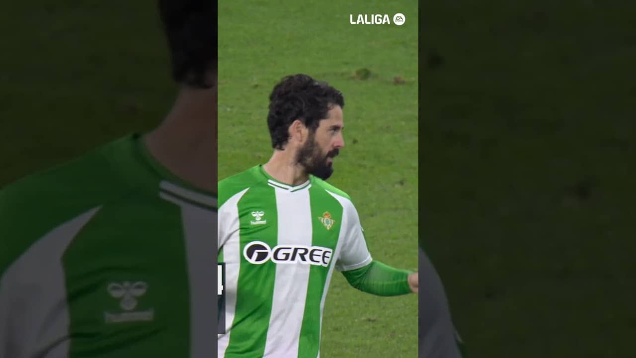 𝐈𝐒𝐂𝐎 regresa a su casa y el fútbol sonríe de nuevo 👏©️#LaLigaHighlights #RealBetisRealMadrid