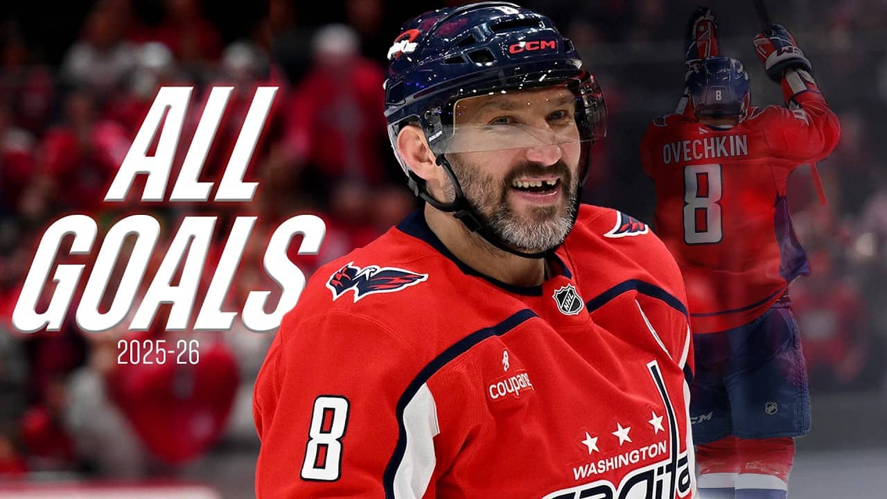Every Alex Ovechkin Goal from 2025-26 NHL Season | The GR8 Returns