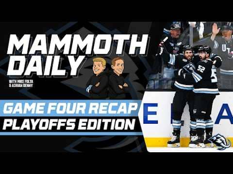 Mammoth Daily | Apr. 28, 2026: Game Four OT Thriller, Matt and Dom Join Mike, Other NHL Thrillers
