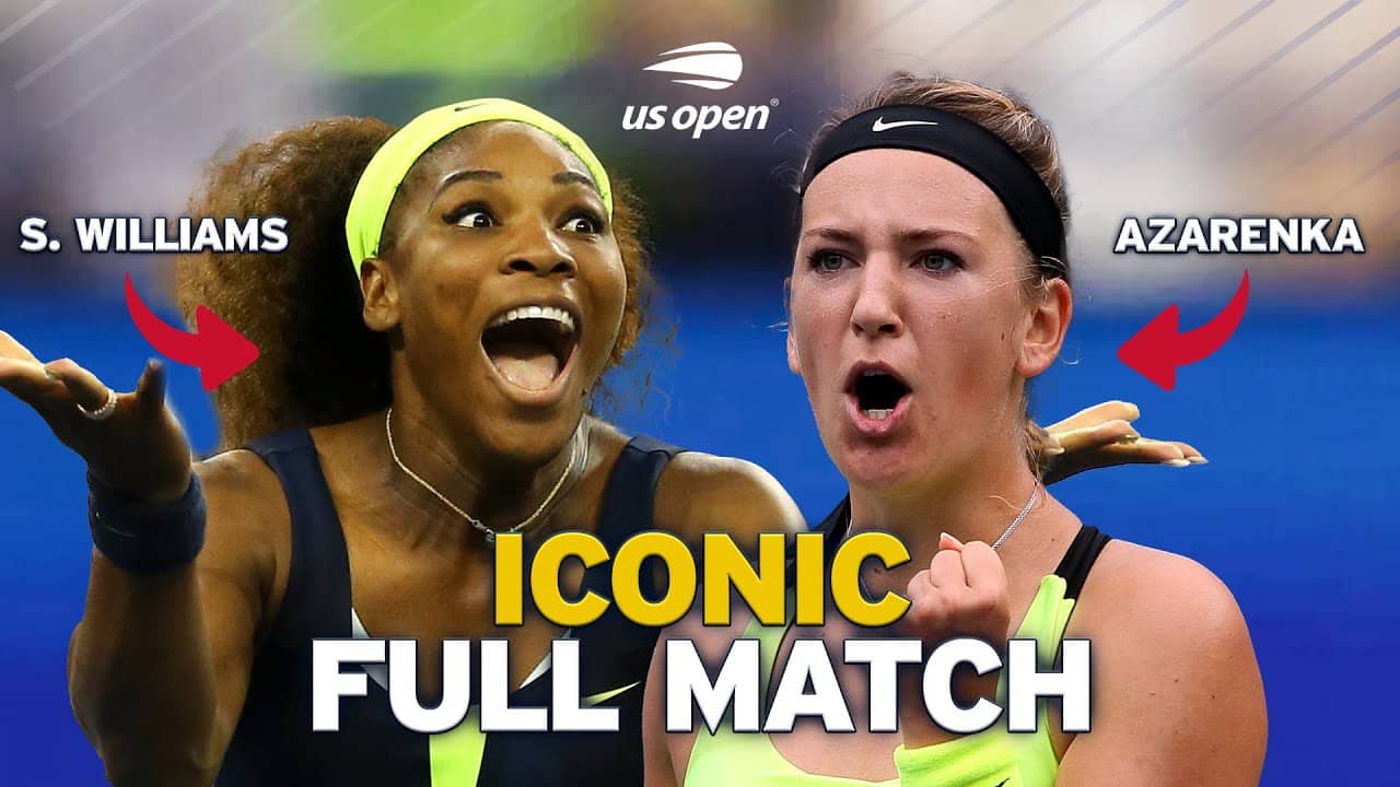 Serena Williams vs. Victoria Azarenka Iconic Full Match | US Open 2012 Final