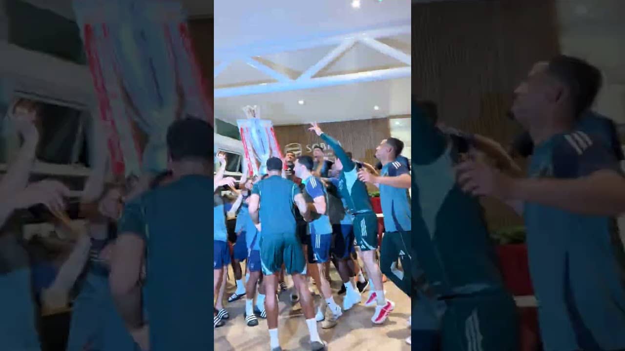 ARSENAL SCENES AS WE WIN THE PREMIER LEAGUE 🏆
