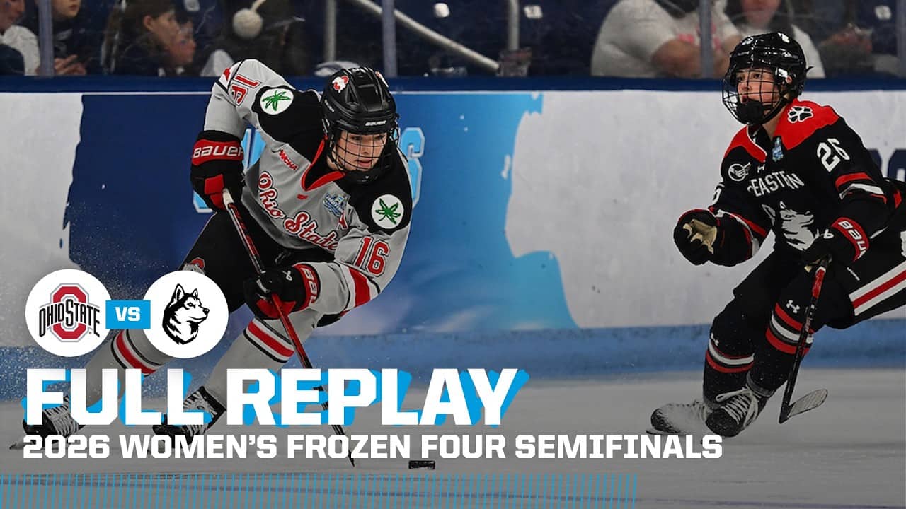 Ohio State vs. Northeastern: 2026 NCAA women's hockey Frozen Four semifinals | FULL REPLAY