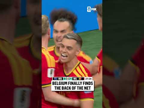 BELGIUM TAKES THE LEAD! Leandro Trossard is in the scoresheet!