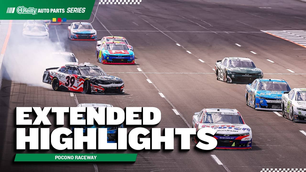 NASCAR O'Reilly Auto Parts Series Highlights | 2026 Pocono Raceway