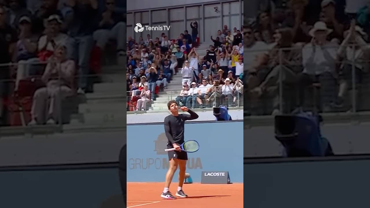 Ben Shelton, that is RIDICULOUS! 🤹‍♂️
