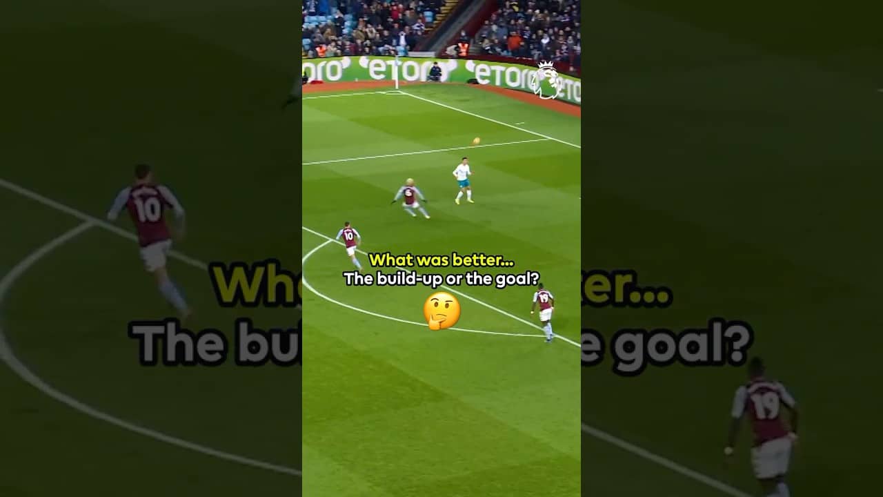 The Build-Up Play Or The Goal? 😲