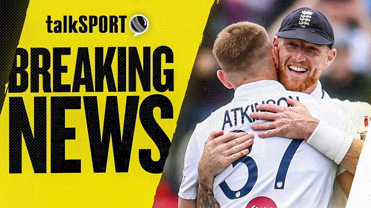 BREAKING NEWS 🚨 Ben Stokes & Gus Atkinson DROPPED for England's 2nd Test against New Zealand!