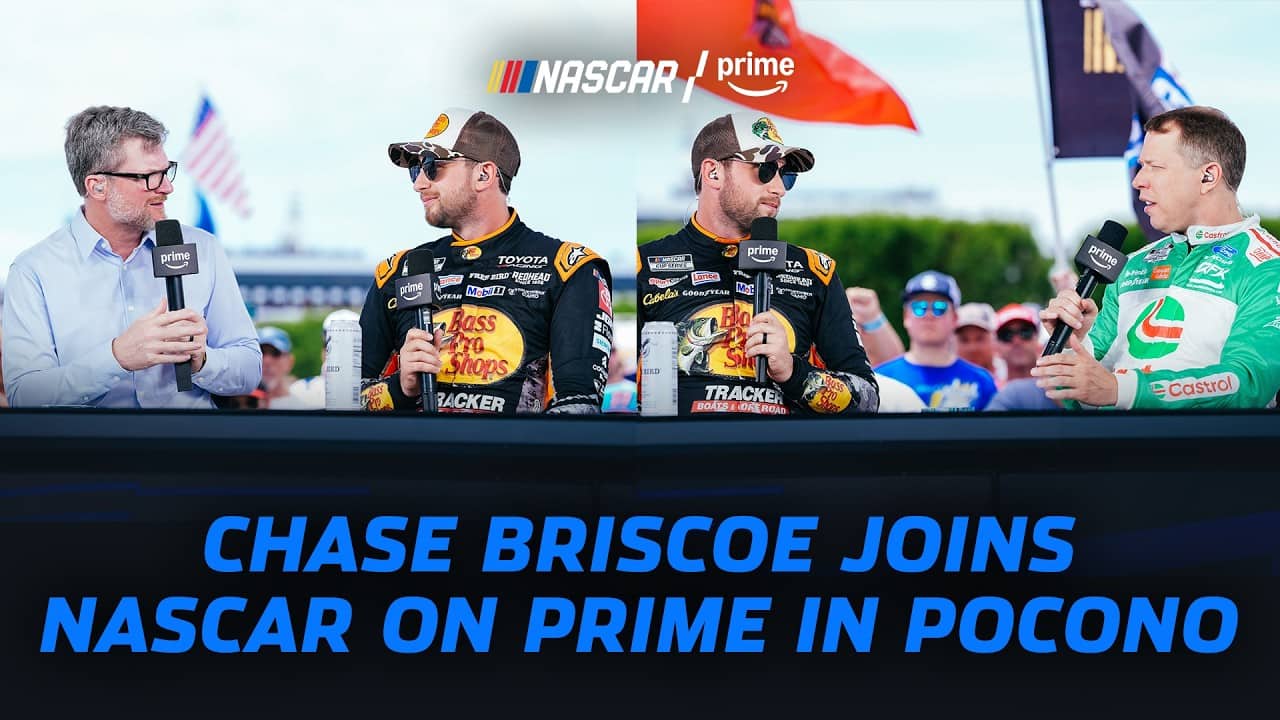 Chase Briscoe Relives his First Win at Pocono | NASCAR on Prime