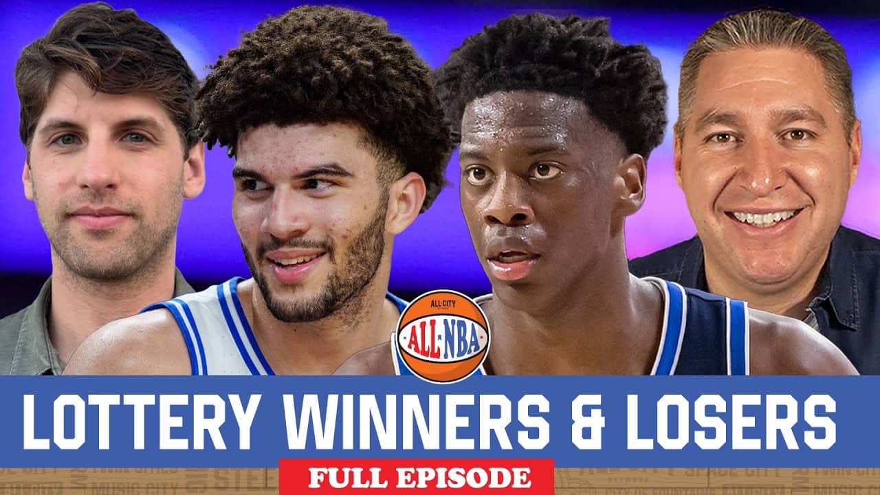 Lottery Winners & Losers, Top 5 Projections + More | ALL NBA PODCAST